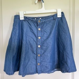 American Rag Cie Lightweight Denim Miniskirt, Medium